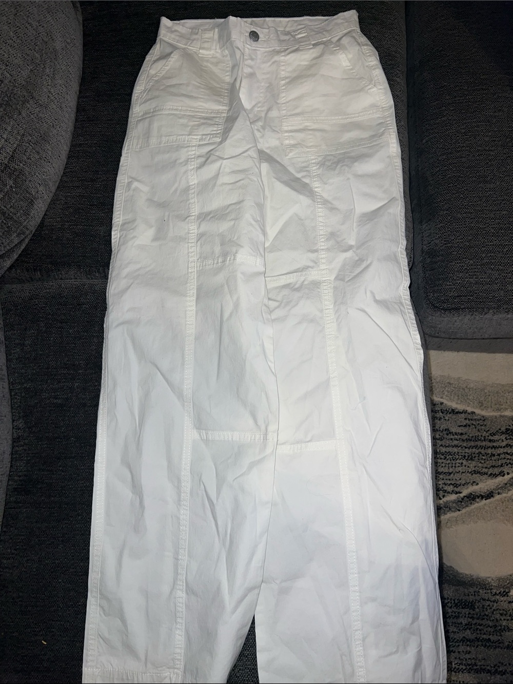 wild fable White High-Rise Wide Leg Pants